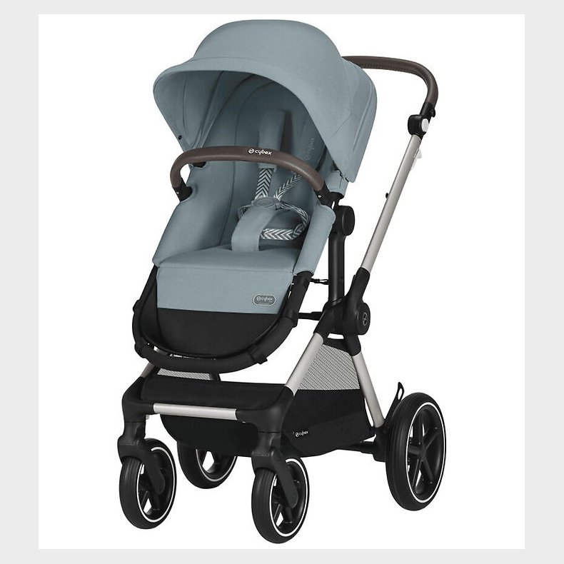 Cybex Klapvogn/Barnevogn - EOS LUX TPE Stormy Blue - Light Blue