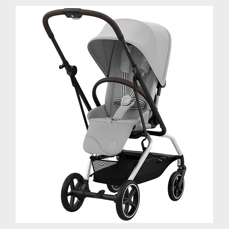 Cybex Klapvogn - Eezy S Twist+ 2 SLV - Fog Grey/Light Grey
