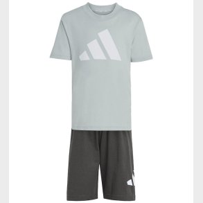 adidas Performance T-Shirt s�t - LK BL T-SET 160 - WOSA/WHITE