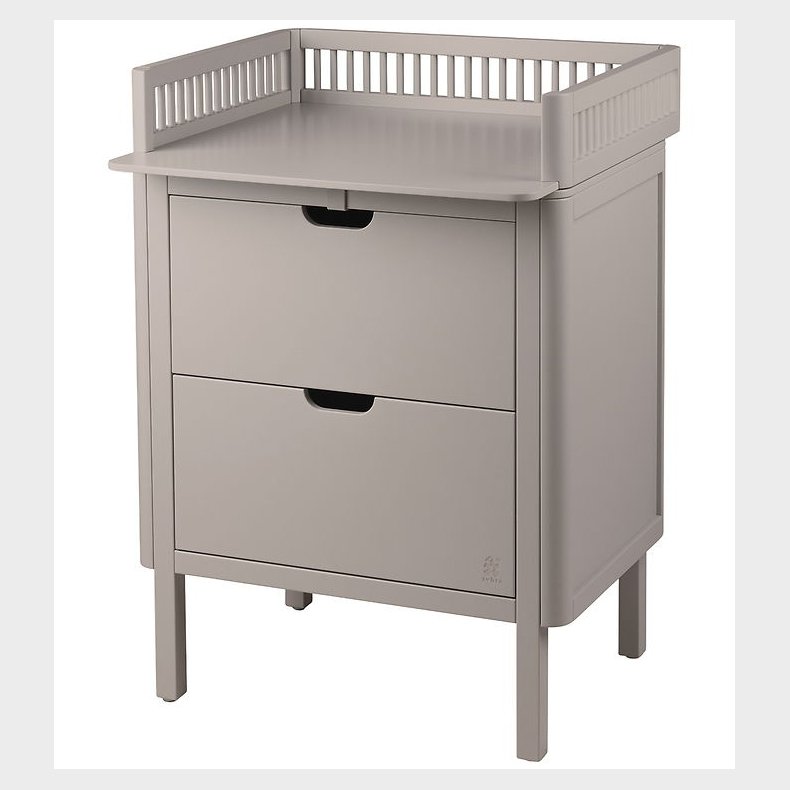 Sebra Puslebord m. Skuffer - Jetty Beige