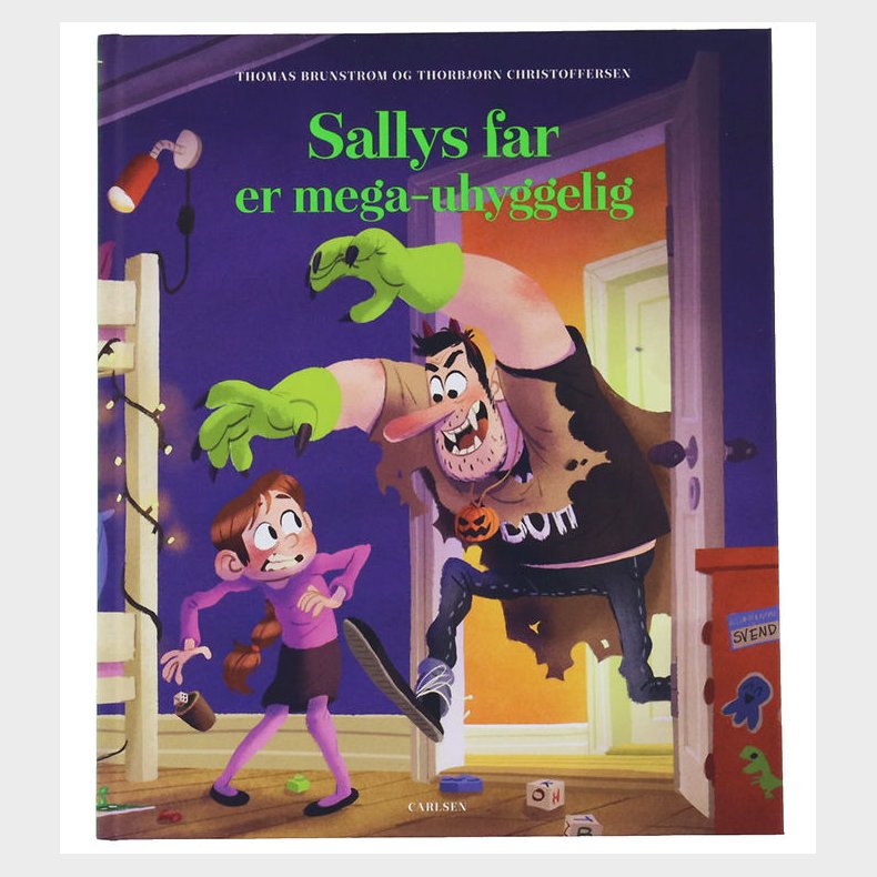 Forlaget Carlsen Bog - Sallys Far Er Mega-Uhyggelig