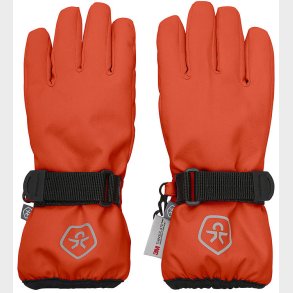 Color Kids Handsker - Waterproff - Tangerine Tango