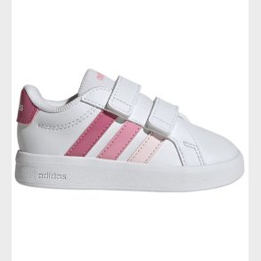 adidas Performance Sko - Grand Court 3.0 CF - Ftwwht/Pnkfus/Blip