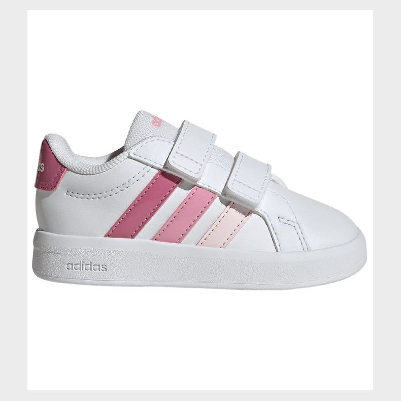 adidas Performance Sko - Grand Court 3.0 CF - Ftwwht/Pnkfus/Blip