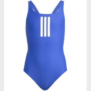 adidas Performance Badedragt - 3S Mid Suit Gy - Selubl/White