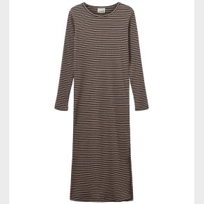 Sofie Schnoor Kjole - Facitasy - Rib - Brown striped