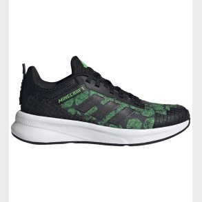 adidas Performance sko - Minecraft Fortarun - Cblack/Cblack/Ftww