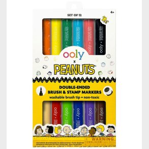 Ooly Tuscher m. Stempler - Radiserne - 12 stk