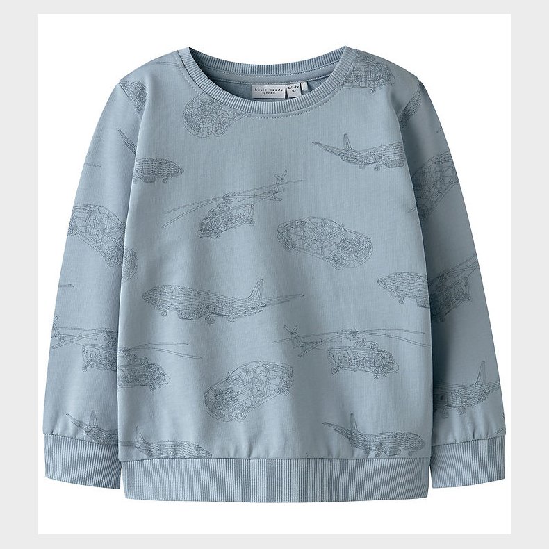 Name It Sweatshirt - Noos - NmmVaron - Dusty Blue