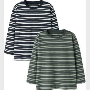 Name It Bluser - 2-pak - NmmVaksel - Navy Blazer/Urban Chic