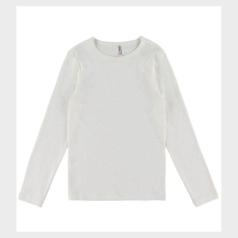 Kids Only Bluse - Noos - Rib - KogLucky - Cloud Dancer