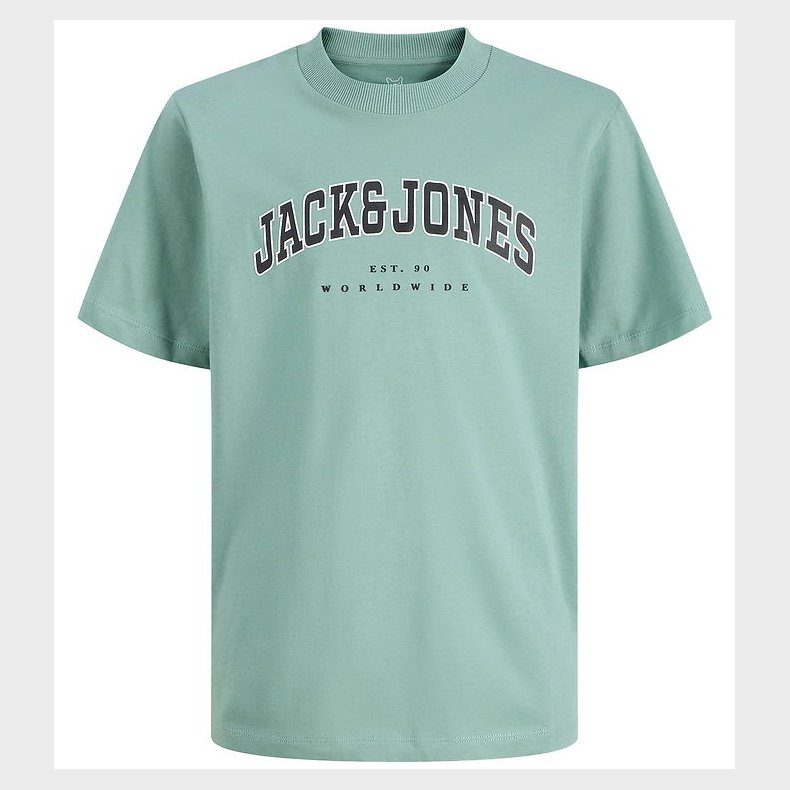 Jack & Jones T-shirt -Noos - JjeCaleb - Mineral Blue