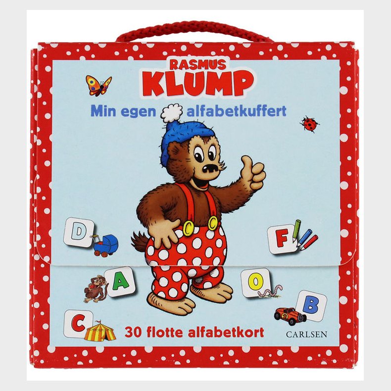 Forlaget Carlsen Bog - Rasmus Klump - Min Egen Alfabetkuffert