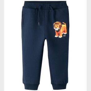 Name It Sweatpants - NmmSigurt - Navy Blazer m. L�ve