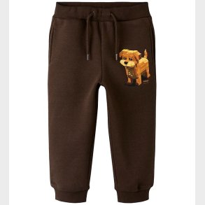 Name It Sweatpants - NmmSigurt - Seal Brown