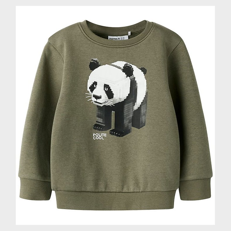 Name It Sweatshirt - NmmSigurt - Dusty Olive