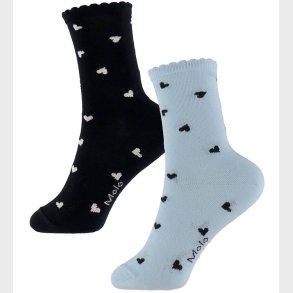 Molo Str�mper - 2-pak - Nomi - Sky/ Black