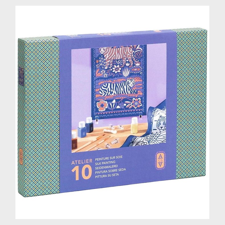 Djeco Kreast - Atelier 10 - Silkemaling