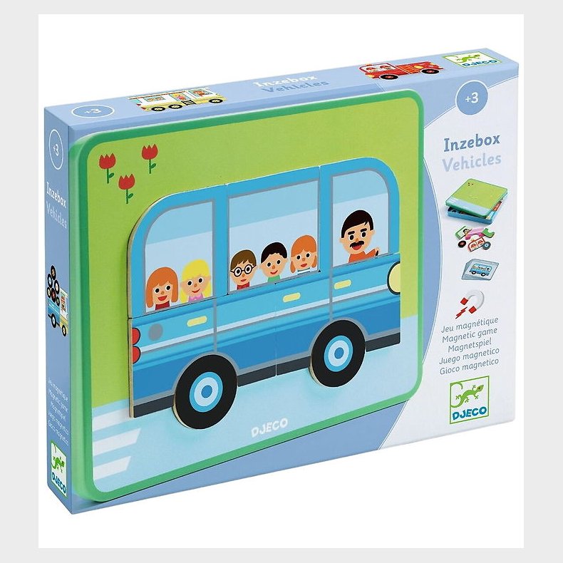 Djeco Magnetleget�j - Inzebox Vehicles