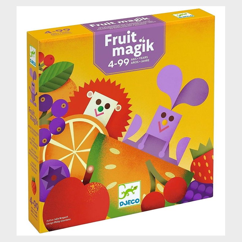 Djeco Magnetspil - Fruit Magik