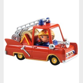 Djeco Bil - 7 cm - Crazy Motors - Little Fire Truck