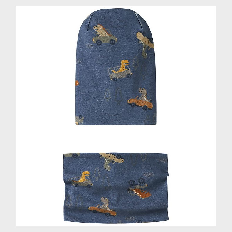 Name It Hue/Halsedisse - NmmMoppy - Vintage Indigo/BUFF SCARF AO