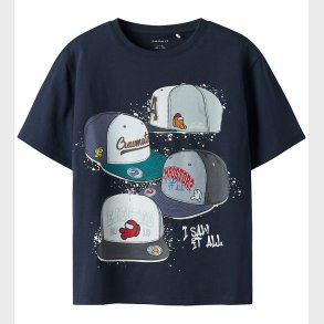 Name It T-shirt - NkmAlbi Among Us - Navy Blazer