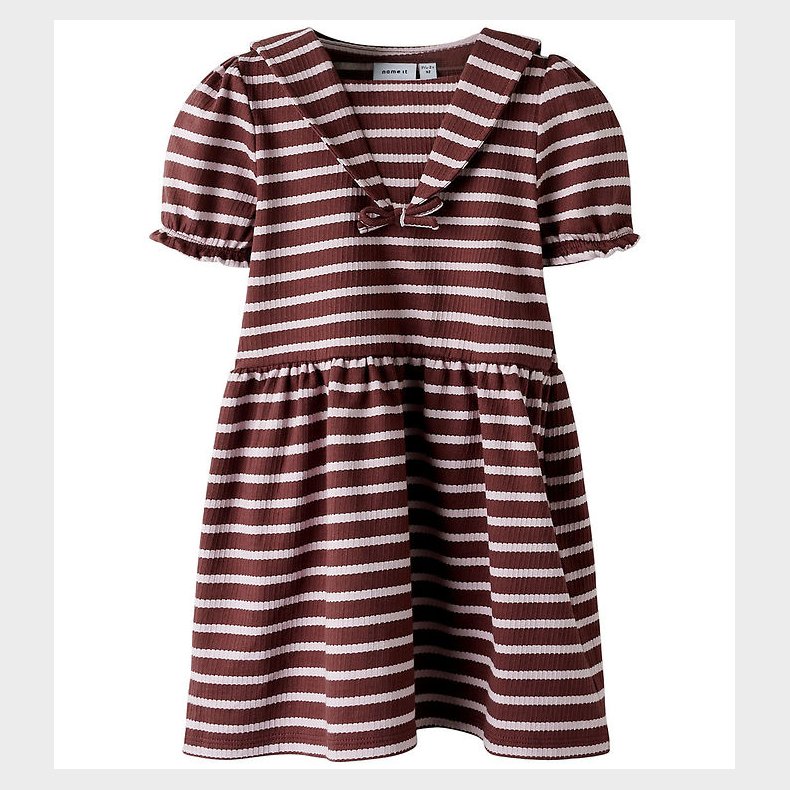 Name It Kjole - Rib - NmfKattie - Bleached Mauve/Andorra