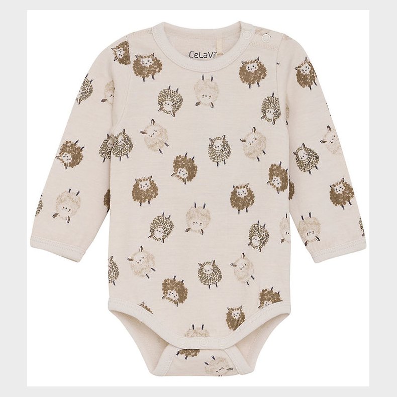 CeLaVi Body l/ - Uld - Savannah Tan