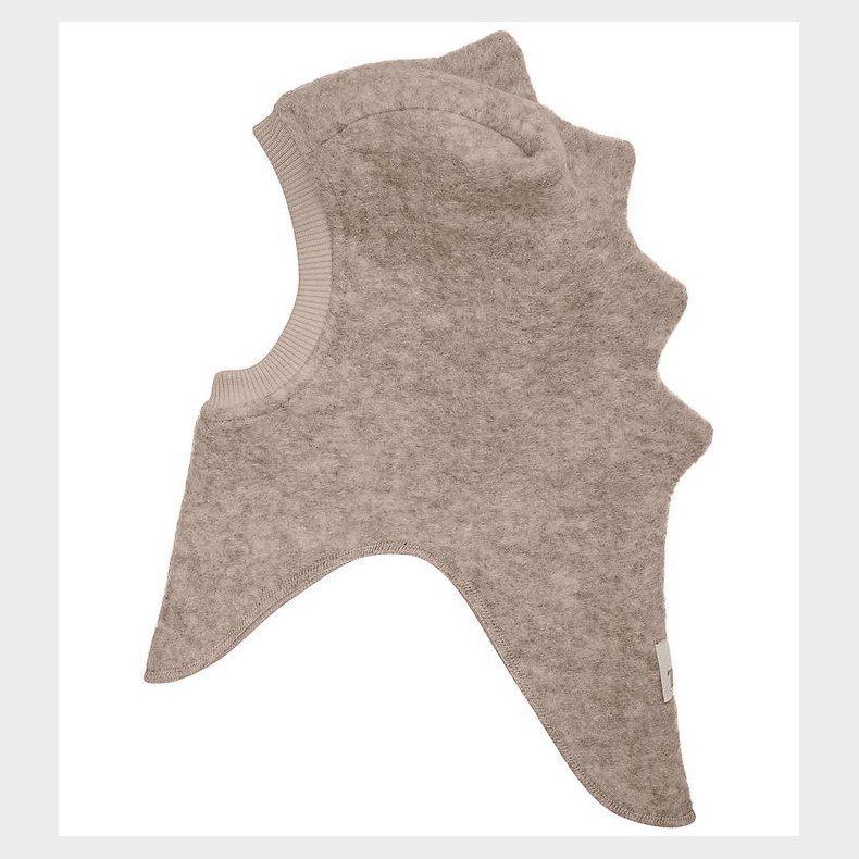 Huttelihut Elefanthue - Uld - 2-lags - Camel Melange m. Takker