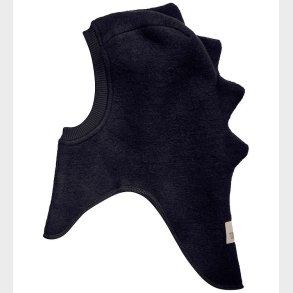 Huttelihut Elefanthue - Uld - 2-lags - Dark Navy m. Takker