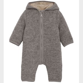 Huttelihut Kredragt - Uldfleece - Medium Grey Melange