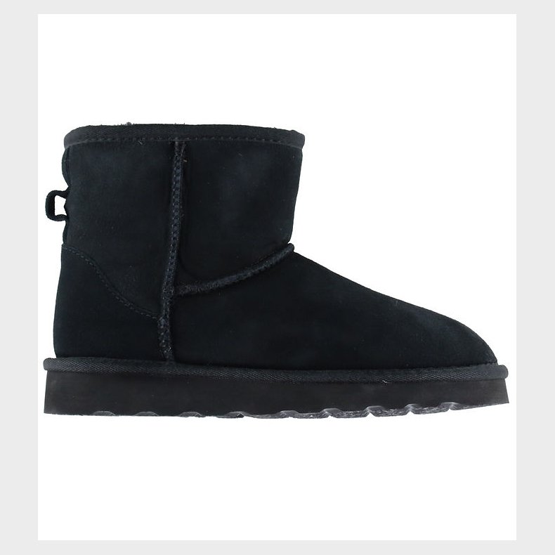 Rosemunde Bamsestvler - Lammeskind - Sort