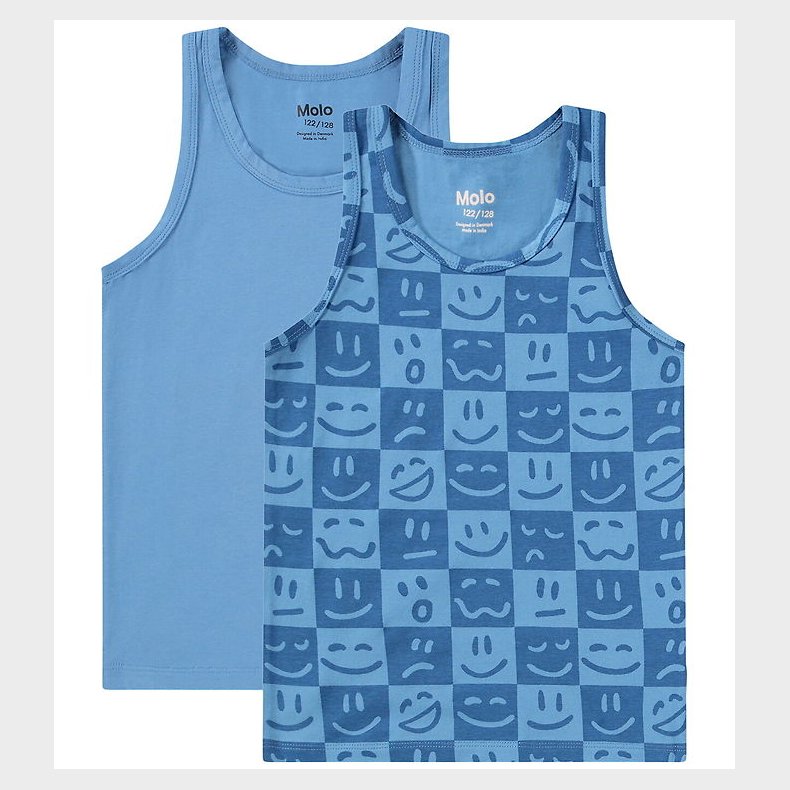 Molo Undertr�jer - Jayden - 2-pak - Blue Vibes