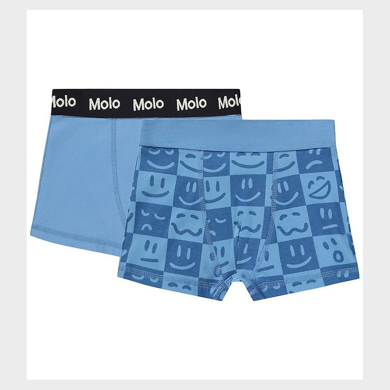 Molo Boxershorts - Justin - 2-pak - Blue Vibes