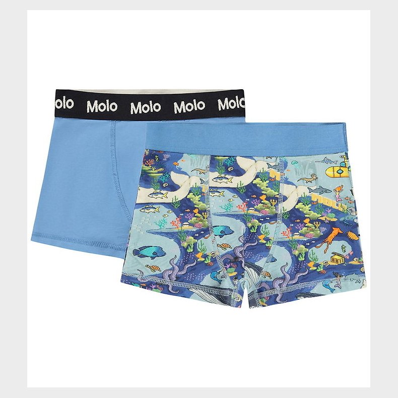 Molo Boxershorts - Justin - 2-pak - Pixel Sea