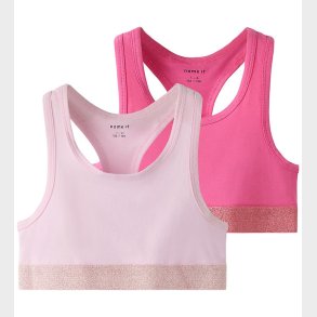 Name It Top - NkfShort - 2-pak - Strawberry Moon/ Pirouette