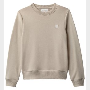 Calvin Klein Bluse - Monogram - Ancient Marble Grey