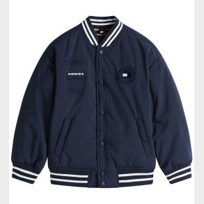 Tommy Hilfiger Bomberjakke - Dark Night Navy Blue