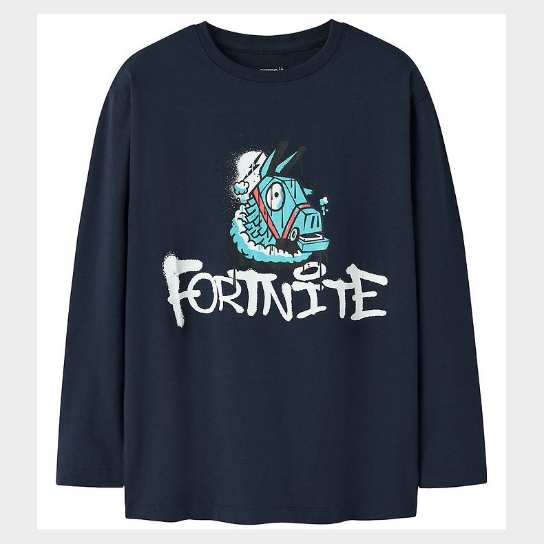 Name It Bluse - NkmOxen - Fortnite - Navy Blazer