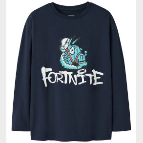 Name It Bluse - NkmOxen - Fortnite - Navy Blazer