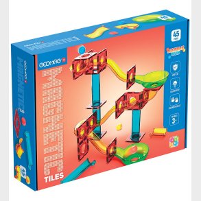 Geomag Magnetst - Tiles Marble Run - 45 Dele