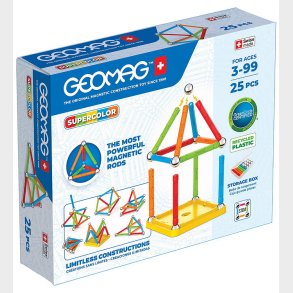Geomag Magnetst - Supercolor - 25 Dele
