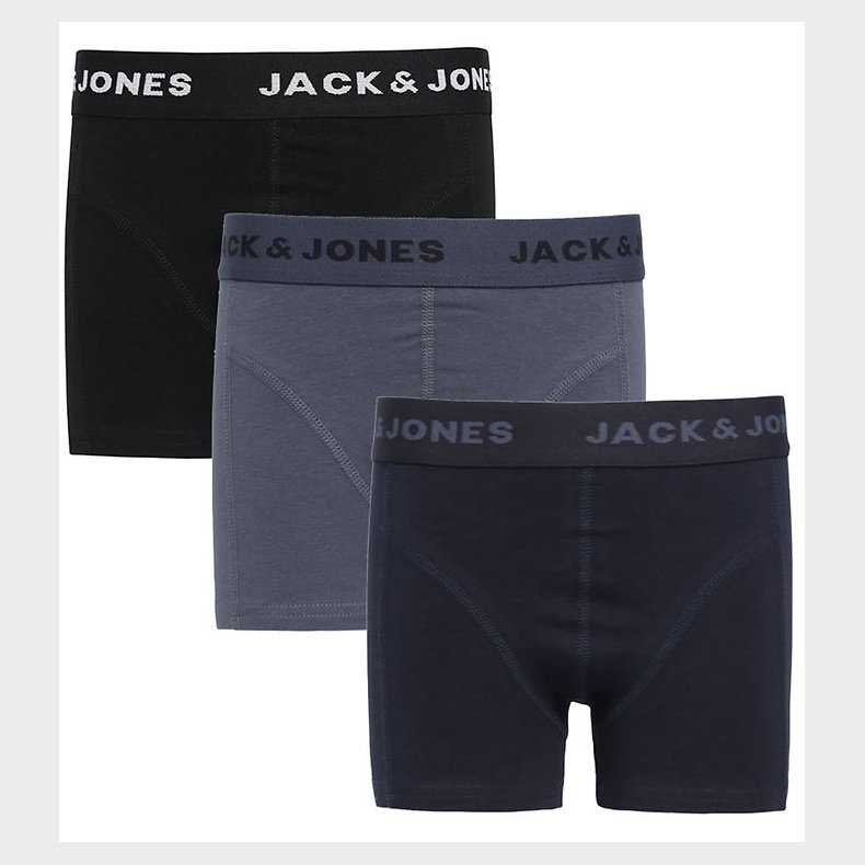 Jack & Jones Boxershorts - 3-Pak - JacJeremiah - Navy Blazer/Sor