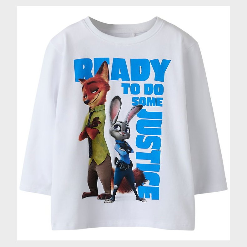 Name it Bluse - NmmNomal - Bright White