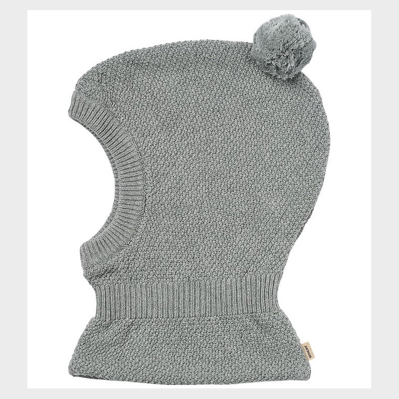 Wheat Elefanthue - Strik - Pomi - Grey Melange