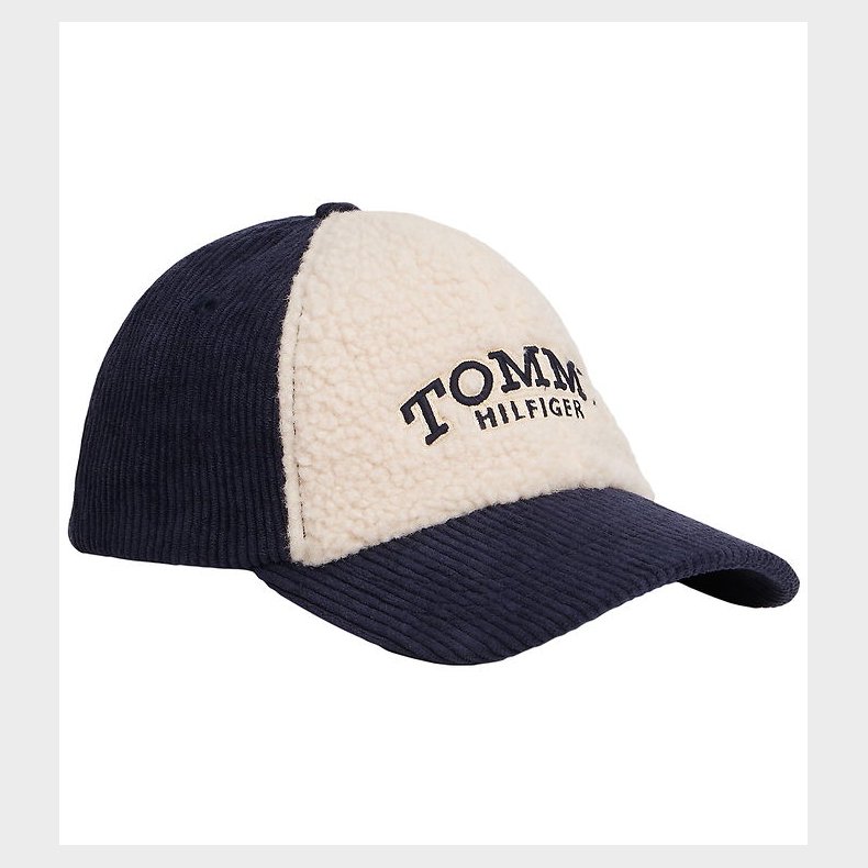 Tommy Hilfiger Kasket - Teddy - Ivory Silkwhite