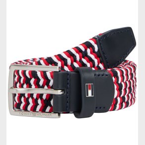 Tommy Hilfiger B�lte - Woven - Red/White/Bluered