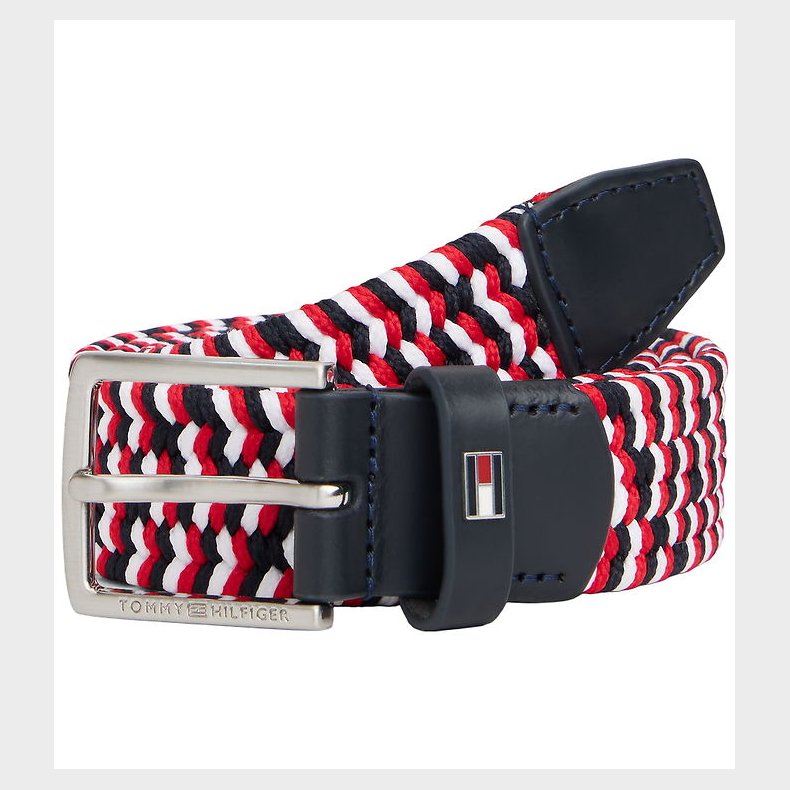 Tommy Hilfiger B�lte - Woven - Red/White/Bluered