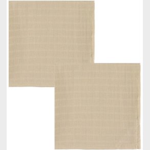 Cam Cam Stofbleer - Musselin - 70x70 cm - 2-pak - Latte